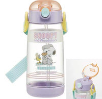 SKATER PET 480ml吸管水樽 SNOOPY WOODSTOCK