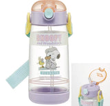 SKATER PET 480ml吸管水樽 SNOOPY WOODSTOCK