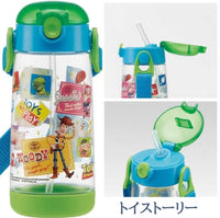 SKATER PET 480ml吸管水樽 SNOOPY WOODSTOCK