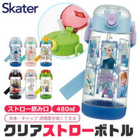 SKATER PET 480ml吸管水樽 SNOOPY WOODSTOCK