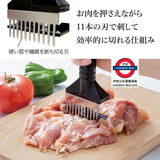 日本製 下村工業 抗菌 切肉筋嫩肉神器￼ VB-625