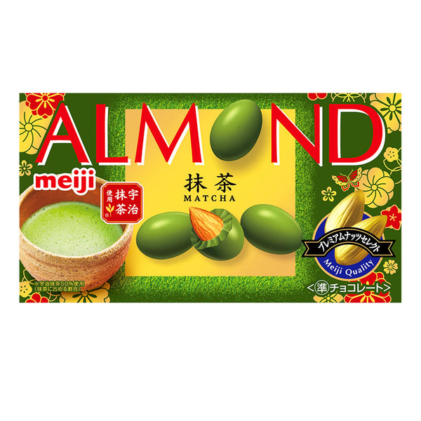 日本 Meiji 抹茶杏仁巧克力