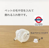 日本扭蛋日本貓毛收藏瓶