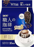 日本製UCC職人咖啡濾掛咖啡包16入