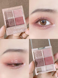 Canmake Silky Souffle Eyes四色眼影￼