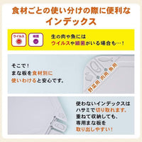 日本製Whealth Japan抗菌加工彈力回復魔法砧板