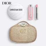 12月限定 日本限定 DIOR 2025 聖誕化妝品專櫃贈品限定化妝包