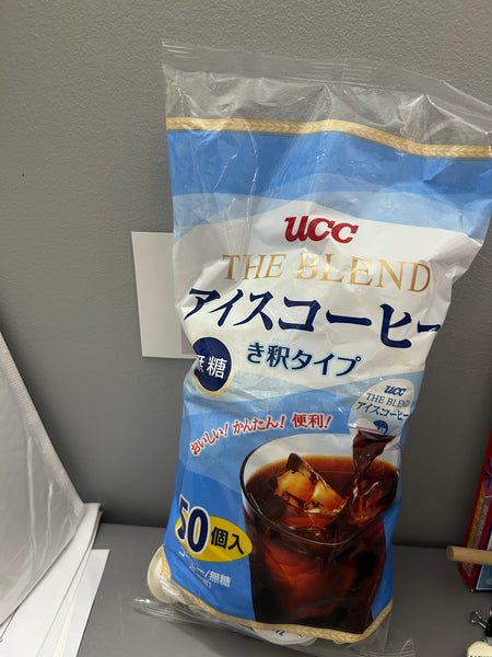 現貨) UCC無糖冰咖啡膠囊 10粒