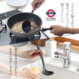 日本製 貝印 KAI 灰色 ニュアトーン系列 尼龍大湯勺 De6319