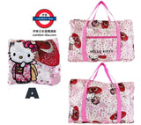 日本Sanrio可折疊手提肩背波士頓旅行袋