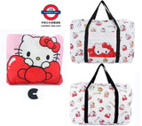 日本Sanrio可折疊手提肩背波士頓旅行袋