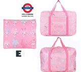 日本Sanrio可折疊手提肩背波士頓旅行袋