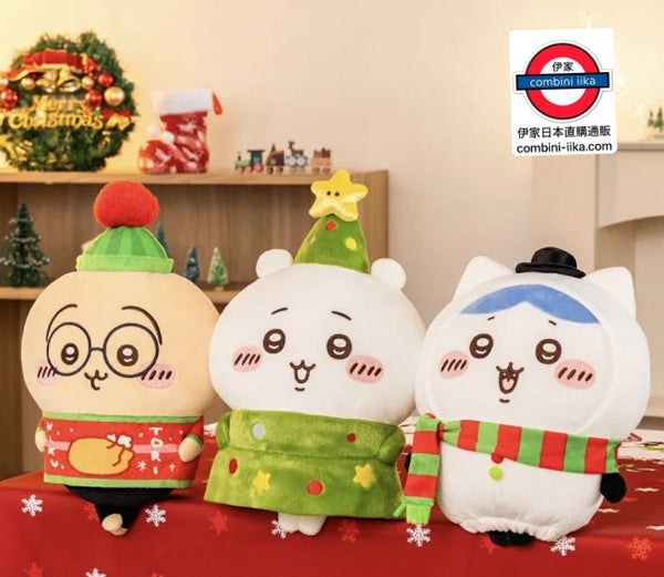 Chiikawa景品聖誕大毛公仔 30cm