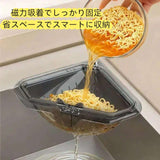 日本磁吸式水槽收納瀝水架