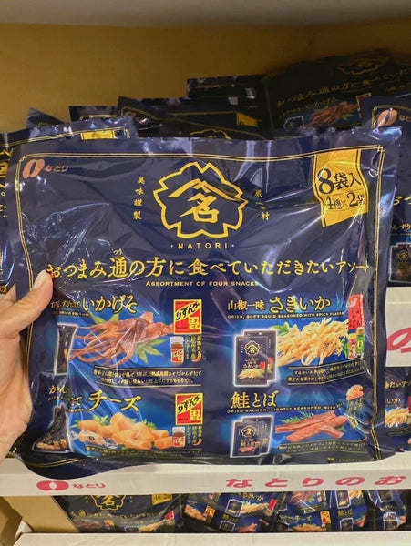 日本Costco Natori嚴選四種風味零嘴 8袋