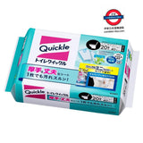 KAO Toilet Quickle Refill Cleaning Wipe Jumbo Pack 20 Sheets