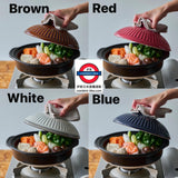 GINPO Kikka Donabe JAPANESE CLAY POT No.8