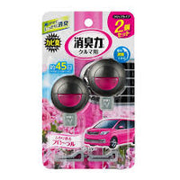日本 雞仔牌 消臭力車用夾式芳香劑2入