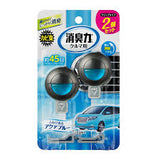 日本 雞仔牌 消臭力車用夾式芳香劑2入