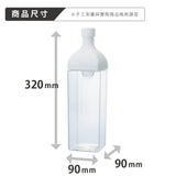 日本製 HARIO 方形冷泡茶壺 KAB-120 1200ml