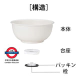 日本製一按即倒水洗米洗生果盆