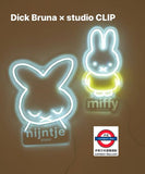 9月限定 studio CLIP miffy 系列霓虹燈造型裝飾掛飾 Dick Bruna聯名