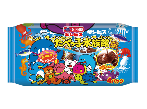 水族館動物餅4袋裝