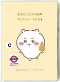 2026年 日本製 chiikawa B6 手帳