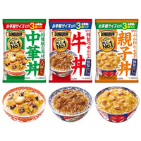 日本製 DONBURI 牛丼/親子丼/中華丼3包裝