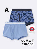 日本 GU 男の子boxer  110-160
