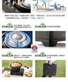 Iwatani 岩谷 戶外防風究極磁式瓦斯爐3.3kW附攜帶盒 CB-ODX-1-BK 日本製