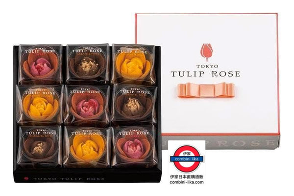 日本tulip rose 鬱金香玫瑰餅乾