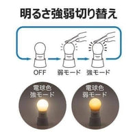 日本Panasonic調光攜帶式LED燈電光球