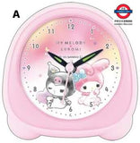 日本 新款 Sanrio 迷你鬧鐘帶燈
