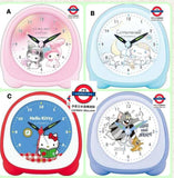 日本 新款 Sanrio 迷你鬧鐘帶燈