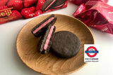 Meiji Rich Strawberry Sandwich Cookies 96g