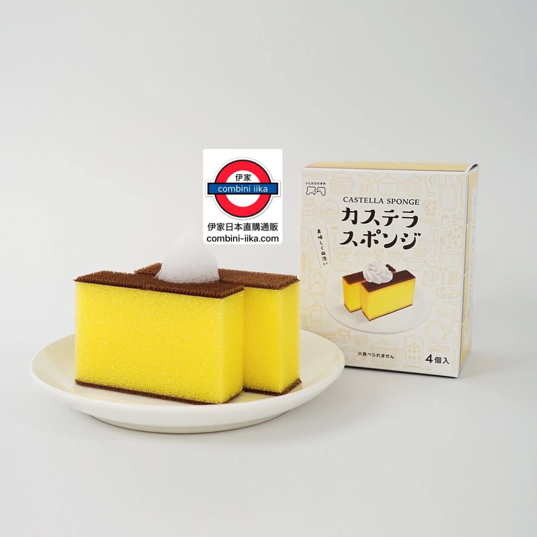 日本長崎蛋糕造型菜瓜布4入 – 伊家日本直購通販 iika Store
