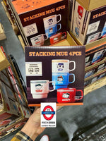 Stacking mugs snoopy 4pcs set