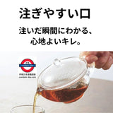 日本製曙産業 透明耐熱茶壺 系列
