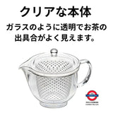 日本製曙産業 透明耐熱茶壺 系列