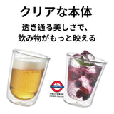 日本製 不易破雙層耐熱耐冷透明杯