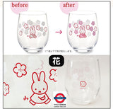 日本製 金正陶器 MIFFY 溫感玻璃變色杯