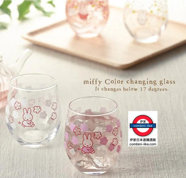 日本製 金正陶器 MIFFY 溫感玻璃變色杯