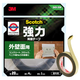 日本3M Scotch 強力雙面膠帶 外牆面用
