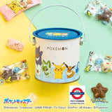 2月限定 日本 松風屋 比卡超情人節限定圓鐵罐雜錦朱古力脆脆8入