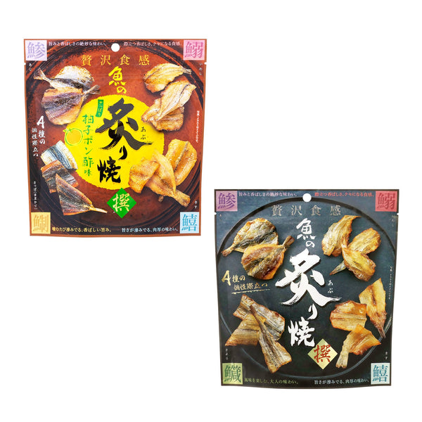日本製MD 雜錦炙燒魚乾小食 原味/柚子味