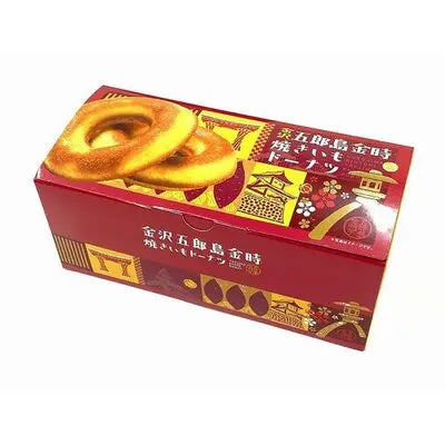 日本 Maruto 五朗島金時黃金紅薯甜甜圈6入