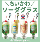 日本製 Chiikawa 氣泡感設計玻璃杯/匙羹