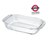 日本製 HARIO 耐熱玻璃多用途焗爐盤 900ml HTZ-90-BK