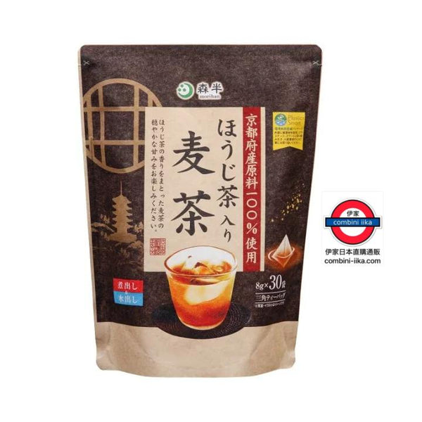森半 京都無糖焙茶麥茶入